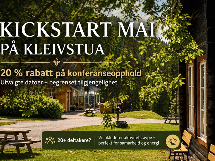 KICKSTART MAI PÅ KLEIVSTUA